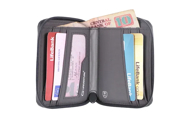 Lifeventure Rfid Bi-fold Wallet - Grå