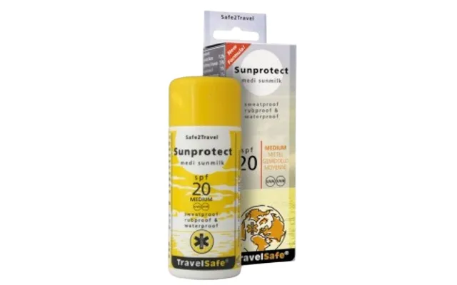 Travelsafe Solcreme - Spf 20