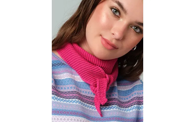 Skovhuus Kvinde Babette Mini Tørklæde Lipstick Pink Onesize