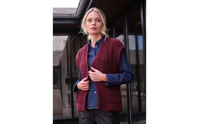 Skovhuus Kvinde Elise Vest Blackberry S