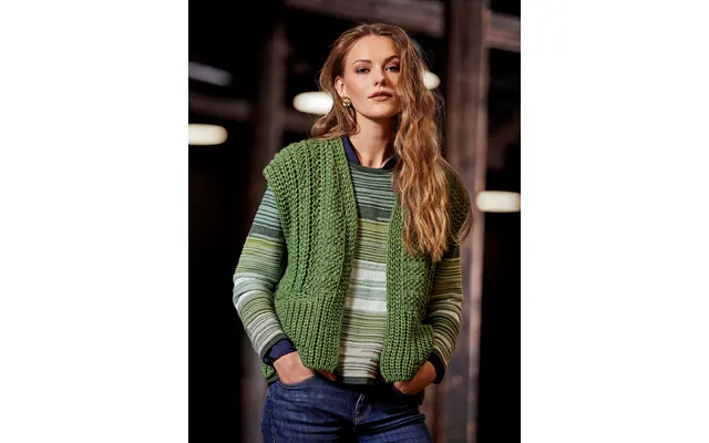 Skovhuus Kvinde Elise Vest Lawn Green L