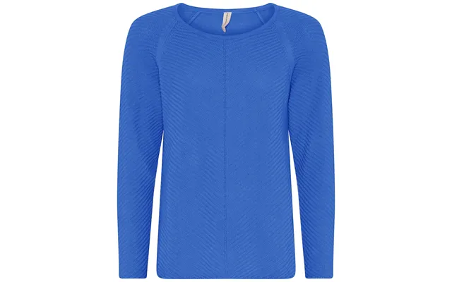 Skovhuus Kvinde Emma Strikbluse Marlin Blue M