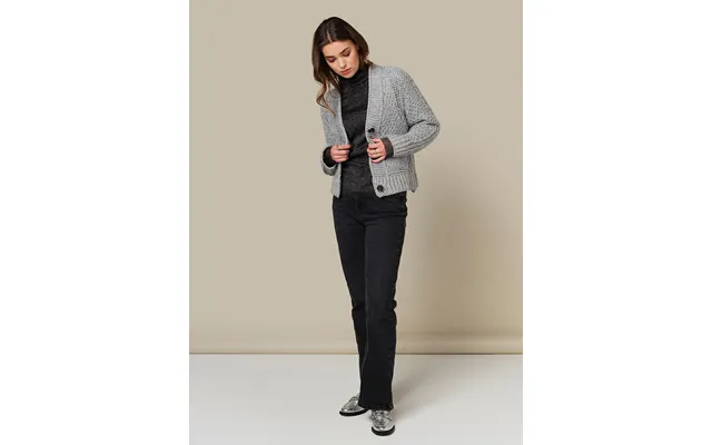 Skovhuus Kvinde Hannah Cardigan Stone Grey Xl