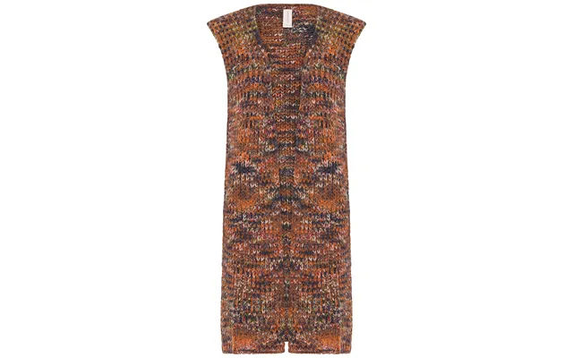 Skovhuus Kvinde Ines Lang Vest Tangerine Orange
