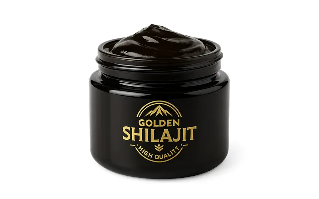 Golden Shilajit Naturlig Energi Og Fokus I Sin Reneste Form
