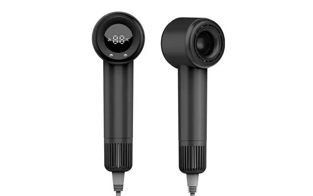 Mini Ionic Proff Kompakt Størrelse, Professionel Power - Sort