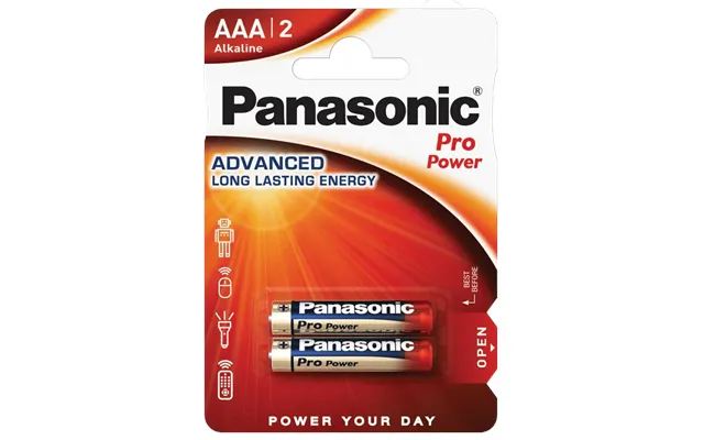 Panasonic Pro Power Aaa Lr03 - Pakke Med 2 Stk.