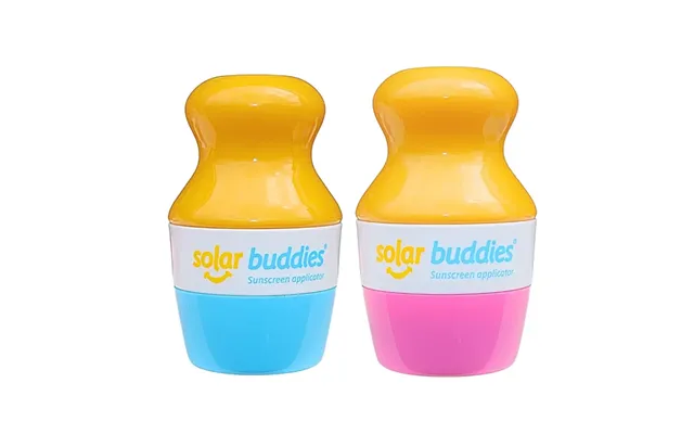 Applikator Til Solcreme Solar Buddies - 2-pak Blå Rosa