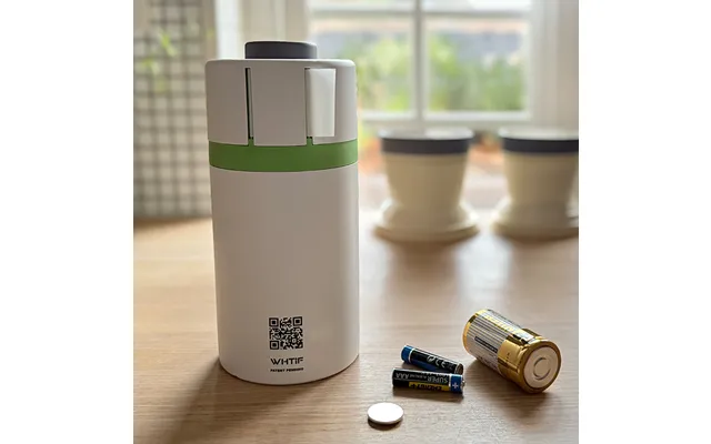 Batteriboks Til Genbrug - Hvid