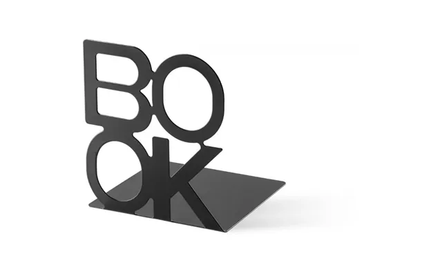 Bogstøtter Book 2-pak - Sort