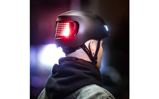 Hjelm Med Belysning - Lumos Matrix Mips Black