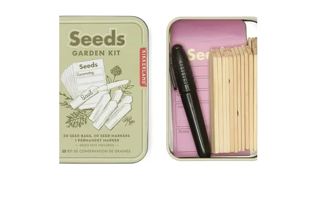 Kit Med Frøposer Og Mærkepinde