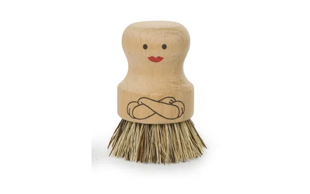Opvaskebørste I Træ - Fru Scrubber