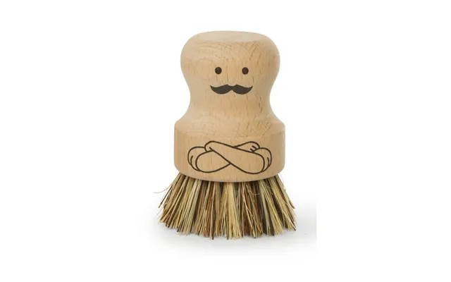 Opvaskebørste I Træ - Hr. Scrubber