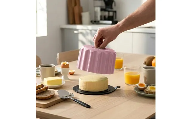 Osteklokke Til Runde Oste - Small Rosa