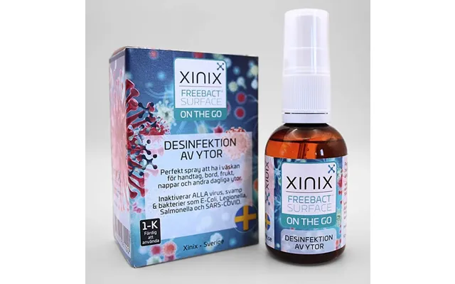 Overfladedesinfektion - Xinix Freebact Surface
