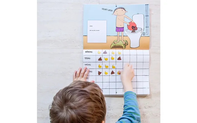 Pottetræningskalender Med Klistermærker
