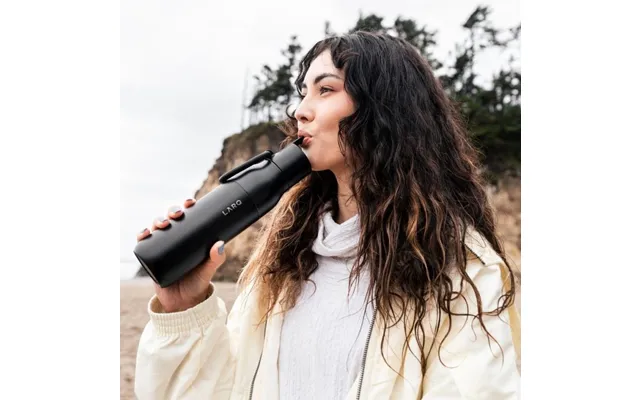 Termokandeflaske Med Vandrensningsfilter Larq - Sort 500 Ml