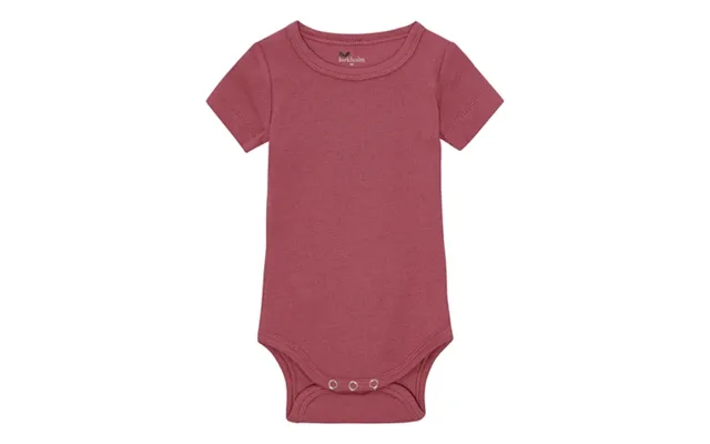 Birkholm Kortærmet Rib Body Rabarber Rosa