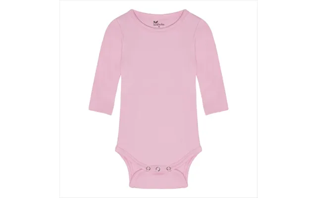 Birkholm Langærmet Rib Body Baby Lyserød