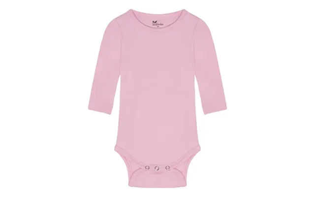 Birkholm Langærmet Rib Body Baby Lyserød