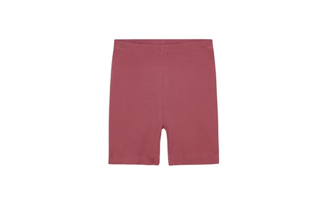 Birkholm Rib Shorts Rabarber Rosa