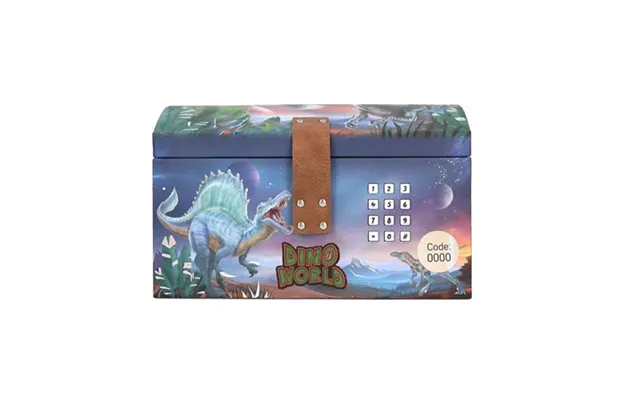Dino World Skattekiste Med Kode Lyd Og Lys