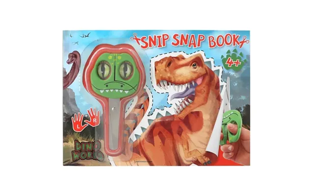 Dino World Snip Snap Klippebog
