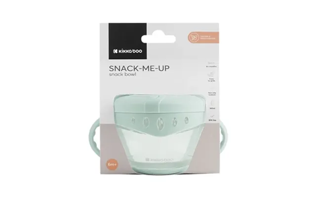 Kikkaboo Snack Skål Grøn