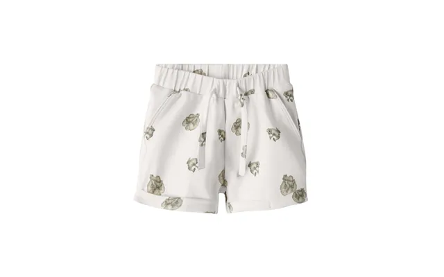 Lil Atelier Shorts Gayo Coconut Milk Frog