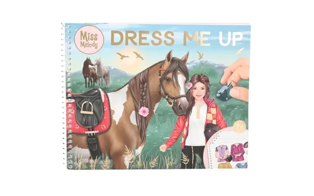 Miss Melody Dress Me Up Klistermærkebog
