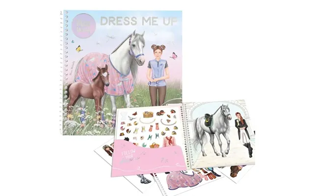 Miss Melody Dress Me Up Stickersbog