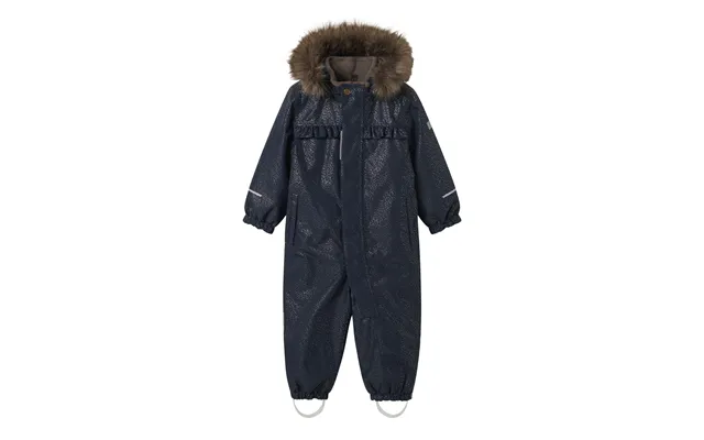 Name It Flyverdragt Snow10 Frill Glitter Dark Sapphire