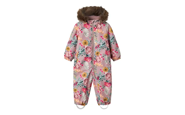 Name It Flyverdragt Snow10 Woodrose Flower Rabbit