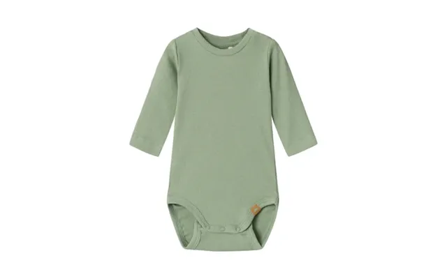 Name It Langærmet Rib Body Norro Lily Pad