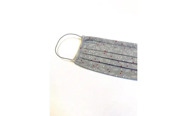 Only Stof Mundbind Christmas Grey