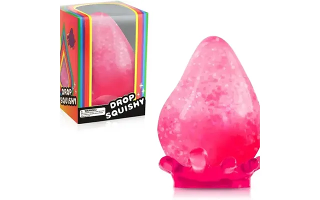 Squishy Glitter Dream Drop Squishy Pink