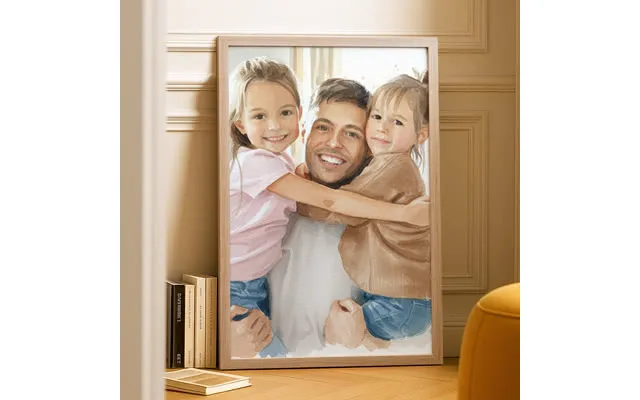 Ai Plakat 30 X 20 Med Sort Ramme Smartphoto