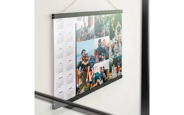 Plakatkalender Med Plakatophæng 60 X 40 - Sort