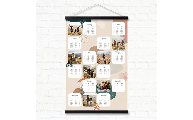 Plakatkalender Med Plakatophæng 60 X 90 - Sort