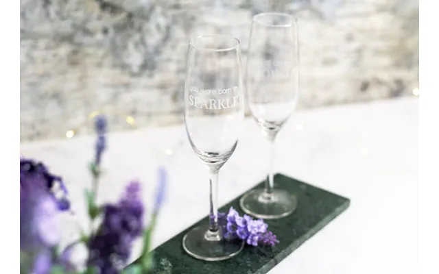 Smartphoto Champagneglas Med Gravering - 2 Stk