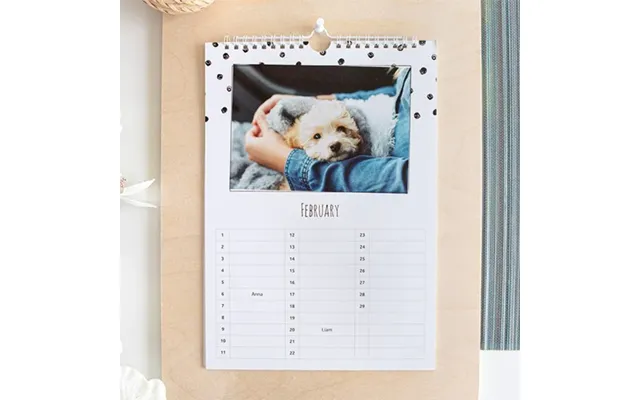 Smartphoto Fødselsdagskalender A4