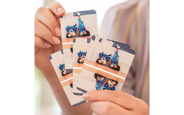 Smartphoto Kortspil Med Personlig Bagside