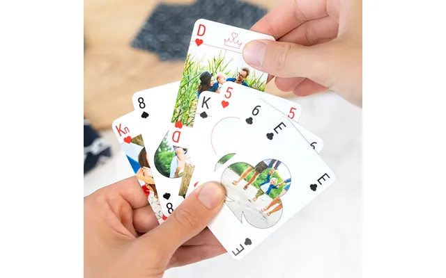 Smartphoto Kortspil Med Personlig Fremside