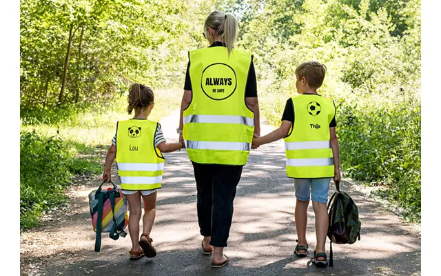 Smartphoto Refleksvest Børn Personlig Bagside 7-9 År