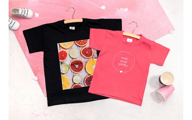 Smartphoto T-shirt Til Børn Sort 3 - 4 År