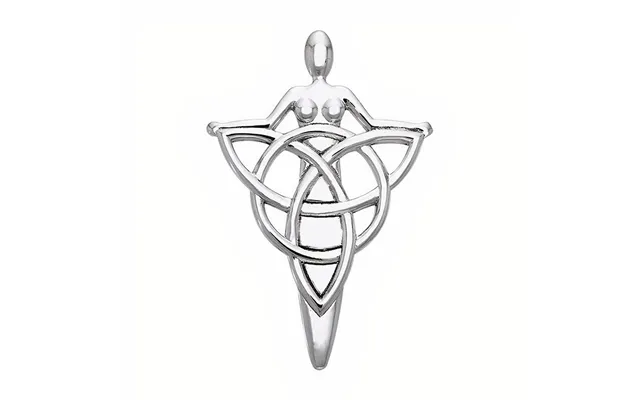 Vedhæng Gudinde Med Triquetra - Treenighedssymbolet