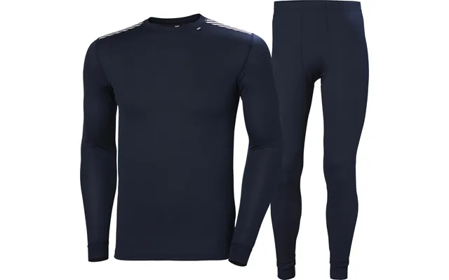 Herre Hh Comfort Lightweight Base Layer Sæt Herre - Navy M