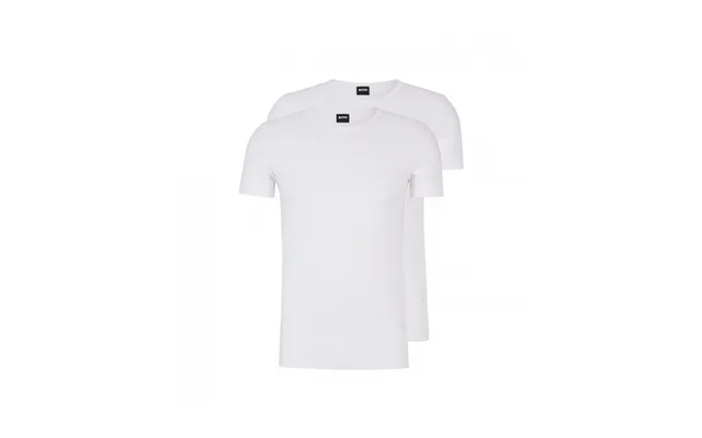 Boss 2-pak T-shirts Med Rund Hals I Hvid Til Herre