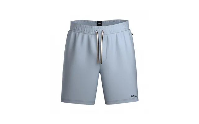 Boss Unique Pyjamasshorts I Pastelblå Til Herre